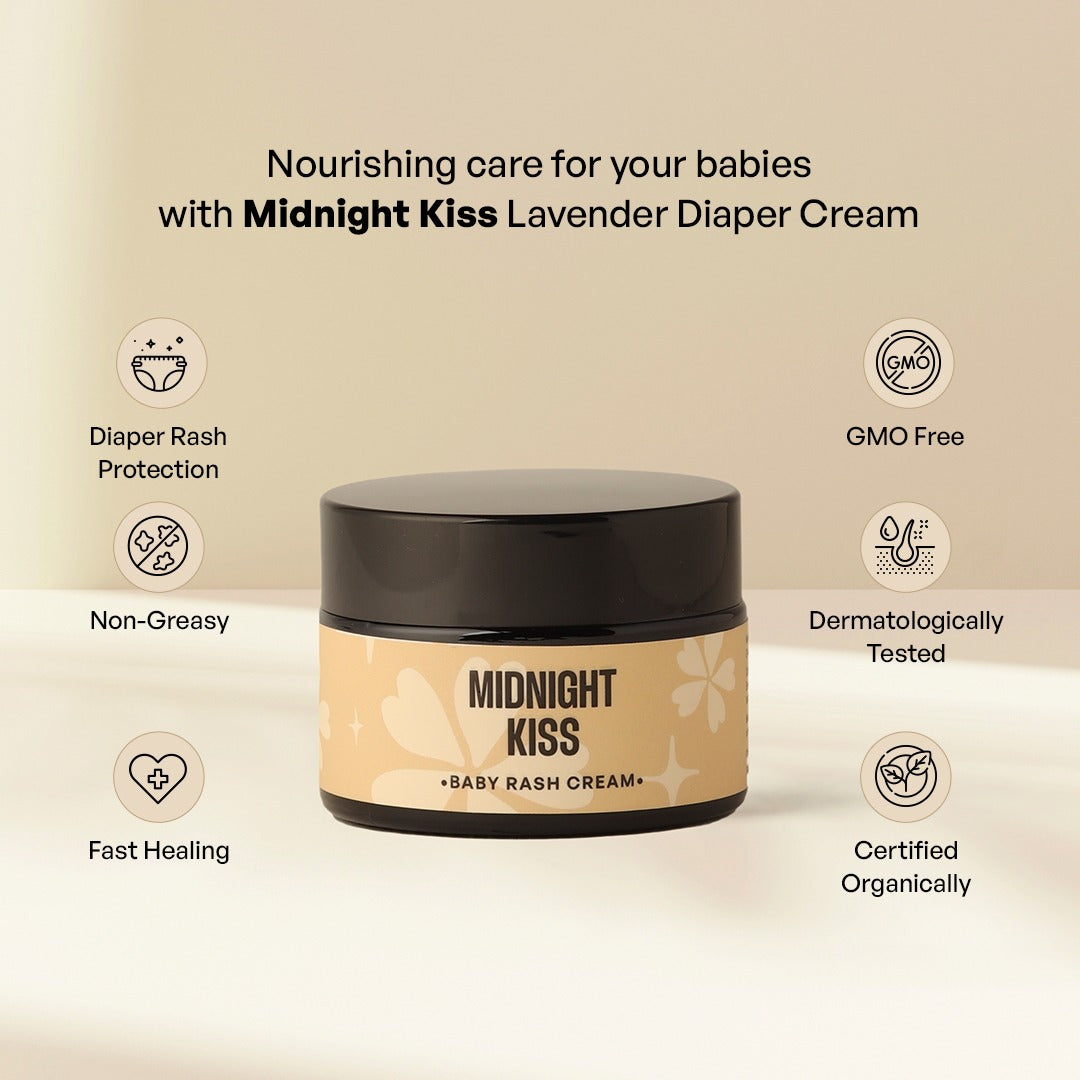 Midnight Kiss| Baby Lavender Diaper Rash Cream
