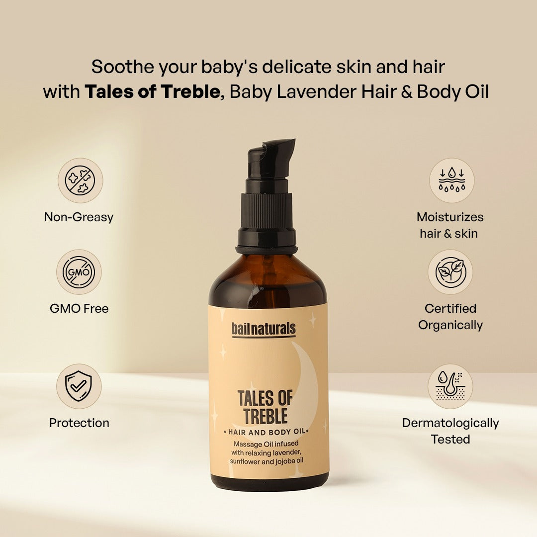 Tales of Treble | Baby Lavender Hair & Body Oil
