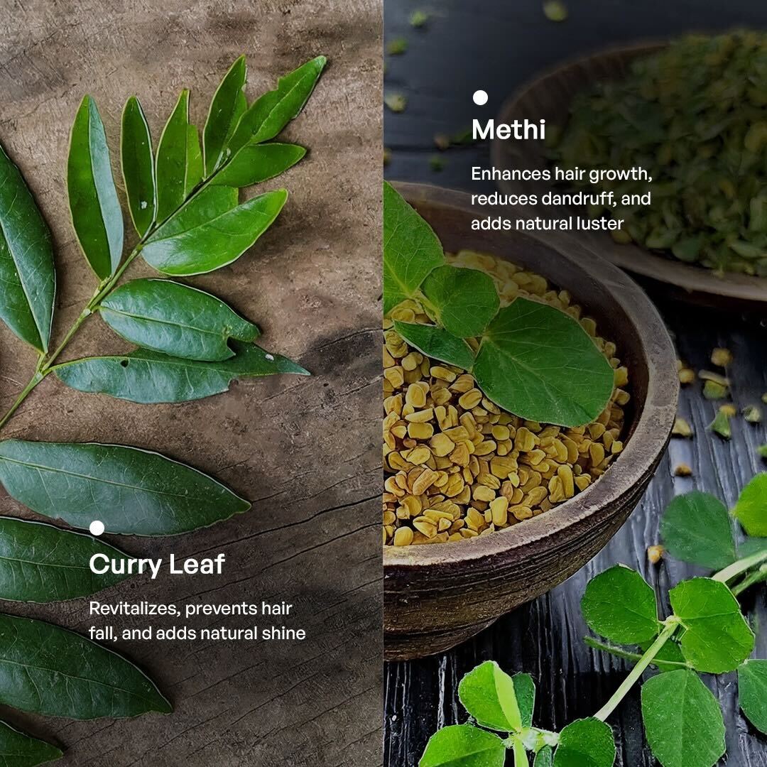 Bring to Life | Methi-Curry Leaf Hair Oil
